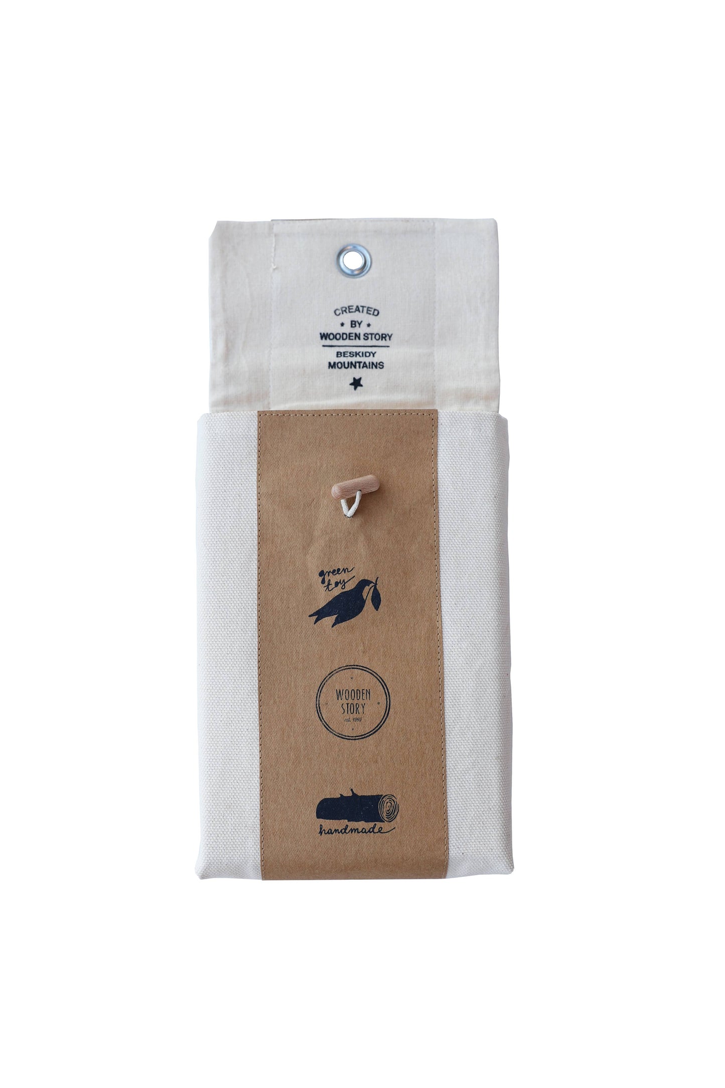 Wooden Story houten schrijftafel + kaarthouder - sensorisch speelgoed