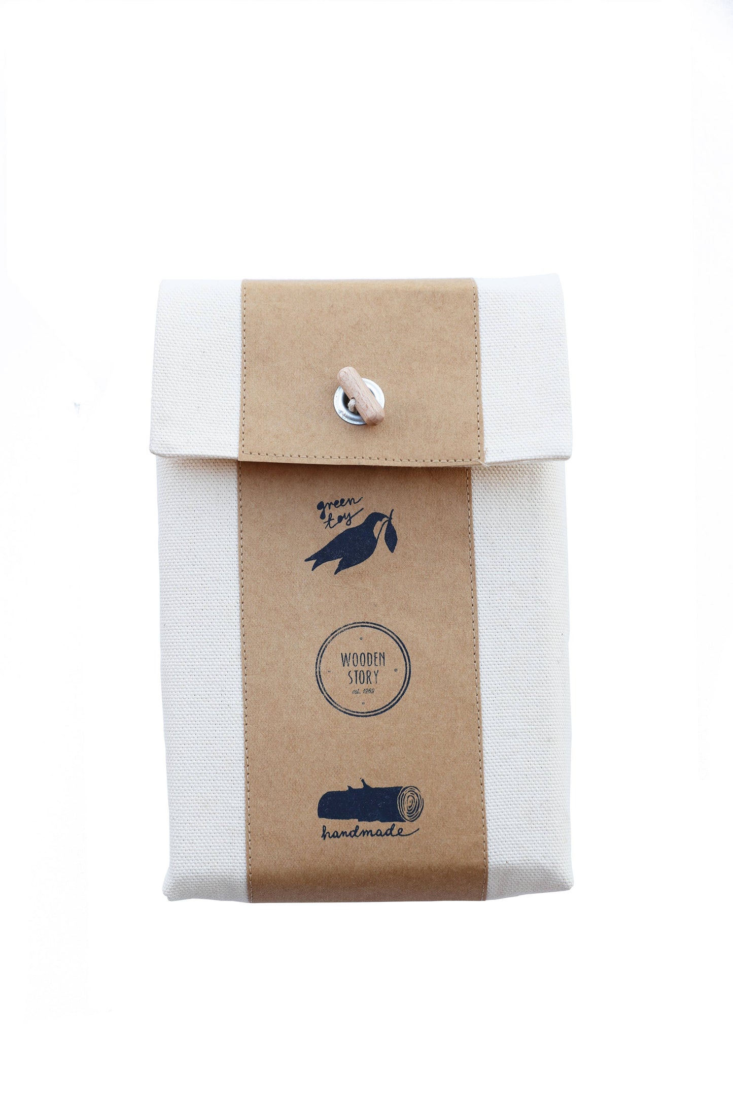 Wooden Story houten schrijftafel + kaarthouder - sensorisch speelgoed